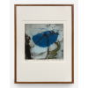 <p>ANNA BELLA GEIGER - Bocado Azul. Gravura em metal. Ed.10/25. 1966. MI: 28,5 x 28,5cm. Com moldura: 60,5 x 45,5cm. Ass. e datado inf. dir. Exemplar desta edição reproduzido no livro Anna Bella Geiger - Territórios, Passagens, Situações. </p>