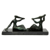 ALFREDO CESCHIATTI, Yaras - Escultura em bronze - Medida da peça 92x223x80 cm - Media da base 10x230x100 cm - Peça Assinada 