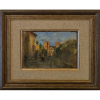 JEAN BAPTISTE JOSEPH OLIVE - Pintor Italiano, catalogado no Itaú Cuktural Enciclopédia. Estudou na Escola de Belas Artes de Marselha tendo recebido o Prêmio Leon Bonnat em1930. =Provence - Óleo sobre placa - 18x26 cm - ACID (Coleção do Professor e Dr. Luiz Fernando da Costa e Silva)<br />