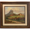 ANGELO BIGI, Paisagem Rural - óleo sobre eucatex - 50x60 cm - ACID (Coleção do Professor e Dr. Luiz Fernando da Costa e Silva) <br />