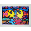 ROMERO BRITTO, Deeply in love - Gravura numerada - 50 x 70 cm - ACID