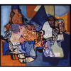Burle Marx - Composição - Panneaux - 140 x 160 CM - Assinatura canto inferior direito
