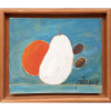 GUSTAVO ROSA, Frutas - Óleo sobre tela - 24x30 cm - Assinado no canto esquerdo 1980 (Com selo da Galeria Tema Arte contemporânea)