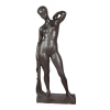 BRUNO GIORGI - Nú Feminino - Escultura em bronze - 160 x 70 x 23 cm - assinada