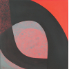 Tomie Ohtake<br>Abstrato - 70 x 70 cm - 1978 - Acrilico sobre Tela - ACIE - Registrado no Instituto Tomie Otake
