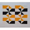 Paula Kadunc<br>Geométrico - Serigrafia - 25/30 - 30x35 cm - a.c.i.d. (Sem moldura)