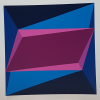 Fernando Durão<br>Geométrico - Serigrafia - 6/50 - 70x70 cm - a.c.i.d. (Sem moldura) 