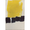 Tomie Ohtake (1913 - 2015) - Amarelo óleo sobre tela 134 x 89 cm assinada canto inferior esquerdo e verso 1965 Registrada no Instituto Tomie Ohtake sob nº P 65 -033 Estimativa: R$ 600.000 - 700.000