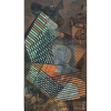Roberto Burle Marx (1909 - 1994) - Sem título - pintura sobre tecido - 160 x 94 cm - assinada canto inferior direito - 1989