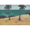 <p>José Pancetti (1902 - 1958) - óleo sobre tela - 44 x 64 cm - assinada canto inferior esquerdo e verso - 1953 - Triste destino deste marinheiro a perseguir as sombras e o amor.</p>