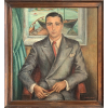 <p><strong>Espólio M. e S. Etlin - </strong>Anita Malfatti (1889 - 1964) - Retrato de A.M.G. - óleo sobre tela - 95,5 x 90,3 cm - assinada canto inferior direito - c. 1933 - Premio , Medalha de Prata- I Salão Paulista de Belas Artes - Janeiro 1934. Participação:VII Bienal de São Paulo, 1963 - Anita Malfatti, Sala Especial. Exposição Anita Malfatti, Museu de Arte Contemporânea da Universidade de São Paulo, 1977.Reprodução: Catálogo Exposição Anita Malfatti, Museu de Arte Contemporânea da Universidade de São Paulo, 1977. Anita Malfatti - tomei a liberdade de pintar a meu modo, página 99. Anita Malfatti - No tempo e no Espaço, 1985, página 131. Anita Malfatti no tempo e no espaço, 2006, Catálogo da Obra e Documentação, Edusp, página 60.Anita Malfatti no tempo e no espaço, Marta Rosseti Batista, 2006, Biografia e Estudo da Obra, página 384/XV.</p>