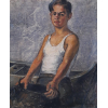 Guido Viaro - Óleo sobre tela - Medidas 90 x 70 cm - Assinado inferior esquerdo