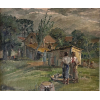 Guido Viaro - Óleo sobre tela - Medidas 60 x 73 cm - Assinada no cid - Obra executada entre os anos 1940/1950
