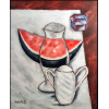 Chen Kong Fang - Óleo sobre tela - Medidas 40 x 50 cm - Assinado 
