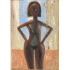 <p>Josué Demarche - Mulata - Óleo sobre tela - Medidas 120 x 80 cm - Assinado e datado 2007 - Reproduzido na página 84 do catálogo da Exposição no Museu Oscar Niemeyer 2008/2009</p>