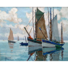 Maurice Pellerier - Título:Douarnenez - OST - Medida 34x40cm - Assinatura no canto inferior direito