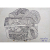 Maurino de Araujo - Desenho sobre papel - 1980 - Medidas 30 x 21 cm 