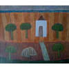 Mario Rubinski - Acrílica sobre madeira industrializada - Medidas 53 x 60 cm - assinado