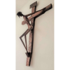 Jefferson Cesar - Crucifixo - Madeira, resina, resina colorida e ferro - Medidas 134 x 90 x 40 cm - s/data e assinatura - produzida na década de 70 - Acompanha certificado de autenticidade emitido pela filha do artista