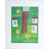 Mario Rubinski - Tinta acrílica sobre cartão - Medidas 30 x 22 cm - assinado no cid 