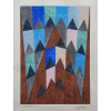 Alfredo Volpi - gravura - medidas 39 x 30 cm - assinado no cid