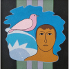 Antonio Maia - Tinta acrílica sobre tela - Medidas 30 x 30 cm - assinado, localizado e datado Rio, 1986