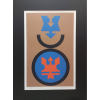 <p>RUBEM VALENTIM - Emblema - serigrafia - Edição 7/40 - Medidas 37 x 24 cm - Assinado e datado 1980</p>