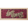 Tomie Ohtake - Gravura em metal água tinta - Medida interna 20 x 60 cm 