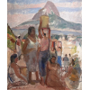 <p>Theodoro De Bona - Lavadeiras - Medidas 96 x 80 cm - Assinado e datado, Rio, 1962</p>
