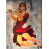 Juarez Machado - “Anita” da série Pentimento - Óleo sobre tela - Medidas 100 x 73 cm - assinado e datado de 2013 