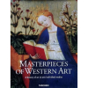 Masterpieces of Western Art: A History of Art in 900 Individual Studies Hardcover. Livro que tem como objetivo traçar a história da pintura desde os tempos medievais ao final do século 20. Em dez capítulos que apresentam um ensaio introdutório de perfil da idade e as realizações dos grandes artistas, e em seguida, apresentar trabalhos selecionados acompanhados por pesquisas e comentários críticos. Livro Amplamente ilustrado, capa dura com contracapa, textos em inglês, 760 páginas.