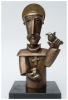 <p>INOS CORRADIN - S&atilde;o Francisco de Assis- Escultura em bronze patinado, assinado na pe&ccedil;a e com documento de Autenticidade emitido pelo artista. Edi&ccedil;&atilde;o especial Momento It&aacute;lia-Brasil. Apenas 20 pe&ccedil;as foram realizadas pelo artista. Numerada e Assinada na pe&ccedil;a. Medidas: 22cm x 11,5cm</p>