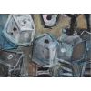 <p>Iberê Camargo - Pastel oleoso - Medidas 25 x 34 cm - Assinado e datado 1982</p>