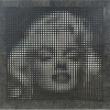 Marcos Marin - Merlyn Monroe - 24/50. Serigrafia sobre tela, 105x105 cm, 2003, A.C.I.D. e V<br />