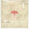 MARIO GRUBER - 77X70 - LITOGRAFIA - ACID - 1971 - DA SERIE ESQUADRILHA- Obra muito fina feita à mão pelo Mário Gruber, provavelmente peça única.