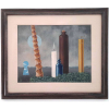 WALTER LEVY - 40X50 - OLEO SOBRE TELA - ACIE - 1980