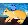 <p>Aldemir Martins - Gato Amarelo - 100cm x 80cm -  Acrílico sobre tela - 2000 - Acie</p>