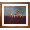 <p>Orlando Teruz - Jogando Peteca - Óleo Sobre Tela - 80 x 100 - 1984 - Acid</p>