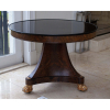 <p>Mesa Circular - Tampo em Marmore - Pés em Bronze - 98 Diam x 70 alt</p>