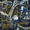 Dal - Never come to the Dark Side - Acrilica sobre tela - 100 x 100 cm - Assinatura canto inferior direito (GACC)