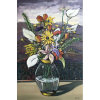 Marcio Schiaz - Flores em Ouro Preto - óleo sobre tela - 90 x 60 cm