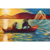 <p>Rubens da Silva - Pesca - acrilico s/ tela - 89 x 60 cm - sem moldura</p>