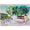 <p>Wagner Bottaro - Escola Theodor Herzl - 2025 - Aquarela - 30 x 40 cm - Ass. CIE - Emoldurada - Doação do próprio artista, que a produziu especialmente para este Leilão</p>