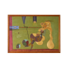 <p>Fernando Pacheco - Quarto de Brinquedos com Pequenas Noções de Equilíbrio, Sucção e Flutuação - 1981 - Óleo e Grafite sobre Madeira - 75 x 105 cm - Ass. CSD e Verso - Doação de Jorge Bcheche.</p><br /><p> </p><br /><p>Uma sensacional e robusta obra do artista, em fase inicial de sua carreira, com técnica mista sensorial e muita expressão, em uma brincadeira que mistura conceitos de física em um quarto de brinquedos. Obra realizada antes de atingir a sua maturidade, mas muito criteriosa e especial, um exemplar muito interessante da sua carreira, e carregando a criança que está sempre farejando o ar, apalpando as coisas e a vida, em busca da expressão exata, da verdade apreendida em cor e ritmo.</p>