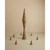 <p>Viviane Rosa pó de vidro triturado,tecido de algodão triturado,cola, cimento,resina, cera, arame,pedra natural, corrente de metal e pigmentos naturais 150 x 120cm</p>