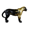 <p><strong>Beneficiary entity:</strong> On&ccedil;afari</p><br /><p><strong>Project inspiration:</strong> Following the visual identity of artist Gus Attab, the proposal, far beyond its aesthetic appeal, aims to relate symbolically to the current extinction threat facing the jaguar, also exploring the theme of the matter/spirit duality. The golden color evokes perfection, rarity, and also the richness and true value that the environment and all its diversity of fauna and flora possess. A value that is not monetary, but rather immaterial and immeasurable. The fragmentation of the golden layer expresses extinction &mdash; the danger of a species ceasing to exist physically, living on only in human memory (hence the name OBLIVION). For this reason, in contrast to matter, the vast and obscure universe revealed in the background serves as a symbolic allusion to the unconscious mind, the great mystery.</p><br /><p><strong>Jaguar dimensions:</strong> 125 x 53.2 x 203 cm (H x W x D) <strong>Base dimensions*:</strong> 62 x 62 x 203 cm (H x W x D)</p><br /><p><strong>Materials:</strong> Fiberglass, Acrylic Paint, and PU Varnish.</p><br /><p>Suitable for outdoor display. The sculpture base is also part of this lot.</p><br /><p class=p1 style=margin: 0px; text-align: justify; font-style: normal; font-variant: normal; font-size-adjust: none; font-language-override: normal; font-kerning: auto; font-optical-sizing: auto; font-feature-settings: normal; font-variation-settings: normal; font-stretch: normal; font-size: 13px; line-height: normal; font-family: 'Helvetica Neue';>&nbsp;</p><br /><p class=p1 style=margin: 0px; text-align: justify; font-style: normal; font-variant: normal; font-size-adjust: none; font-language-override: normal; font-kerning: auto; font-optical-sizing: auto; font-feature-settings: normal; font-variation-settings: normal; font-stretch: normal; font-size: 13px; line-height: normal; font-family: 'Helvetica Neue';>>>>>></p><br /><p class=p1 style=margin: 0px; text-align: justify; font-style: normal; font-variant: normal; font-size-adjust: none; font-language-override: normal; font-kerning: auto; font-optical-sizing: auto; font-feature-settings: normal; font-variation-settings: normal; font-stretch: normal; font-size: 13px; line-height: normal; font-family: 'Helvetica Neue';>&nbsp;</p><br /><br /><p class=font-claude-response-body break-words whitespace-normal><strong>Entidade beneficiada:</strong> On&ccedil;afari</p><br /><br /><br /><p class=font-claude-response-body break-words whitespace-normal><strong>Inspira&ccedil;&atilde;o do projeto:</strong><br /> Seguindo a identidade visual do artista Gus Attab, a proposta, muito al&eacute;m de seu apelo est&eacute;tico, pretende se relacionar simbolicamente com a atual situa&ccedil;&atilde;o de amea&ccedil;a de extin&ccedil;&atilde;o da on&ccedil;a pintada, trabalhando tamb&eacute;m com a tem&aacute;tica da dualidade mat&eacute;ria/esp&iacute;rito.<br /> A cor dourada remete &agrave; perfei&ccedil;&atilde;o, raridade, e tamb&eacute;m &agrave; riqueza e ao real valor que o meio ambiente e toda sua diversidade da fauna e flora possuem. Valor este que n&atilde;o &eacute; monet&aacute;rio, mas sim imaterial, imensur&aacute;vel. A fragmenta&ccedil;&atilde;o da camada dourada expressa a extin&ccedil;&atilde;o, o perigo de uma esp&eacute;cie deixar de existir fisicamente, passando a viver s&oacute; na mem&oacute;ria humana (da&iacute; o nome OBLIVION - ESQUECIMENTO). Por esse motivo, em oposi&ccedil;&atilde;o &agrave; mat&eacute;ria, o vasto e obscuro universo que se revela ao fundo faz uma alus&atilde;o simb&oacute;lica &agrave; mente inconsciente, o grande mist&eacute;rio.</p><br /><br /><br /><p class=font-claude-response-body break-words whitespace-normal><strong>Medidas on&ccedil;a:</strong> 125 x 53,2 x 203 cm (AxLxP)<br /> <strong>Medidas base*:</strong> 62 x 62 x 203 cm (AxLxP)<br /> <strong>Material:</strong> Fibra de Vidro, Tinta Acr&iacute;lica e Verniz PU.</p><br /><br /><br /><p class=font-claude-response-body break-words whitespace-normal>Pode ser exposta em ambiente externo.<br /> A base da escultura tamb&eacute;m faz parte desse lote.</p><br />