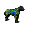 <p><strong>Beneficiary entity:</strong> On&ccedil;afari</p><br /><p class=font-claude-response-body break-words whitespace-normal><strong>Project inspiration:</strong> Some time ago, I spray-painted a black jaguar in Santa Teresa, in Rio de Janeiro. Before creating the piece, I asked myself why the human species is wiping out such a powerful, unique, and beautiful animal in such a sordid and violent way. Showing society its importance to the ecosystem is part of my life's purpose.</p><br /><p class=font-claude-response-body break-words whitespace-normal><strong>Jaguar dimensions:</strong> 125 x 53.2 x 203 cm (H x W x D) <strong>Base dimensions*:</strong> 62 x 62 x 203 cm (H x W x D) <strong>Materials:</strong> Fiberglass, Acrylic Paint, and PU Varnish.</p><br /><p class=font-claude-response-body break-words whitespace-normal>Suitable for outdoor display. The sculpture base is also part of this lot.</p><br /><p>>>>></p><br /><p class=font-claude-response-body break-words whitespace-normal><strong>Entidade beneficiada:</strong> On&ccedil;afari</p><br /><p class=font-claude-response-body break-words whitespace-normal><strong>Inspira&ccedil;&atilde;o do projeto:</strong><br /> H&aacute; algum tempo, grafitei uma on&ccedil;a-preta em Santa Teresa, no Rio de Janeiro. Antes de fazer a pintura, me perguntei por que a esp&eacute;cie humana est&aacute; dizimando de forma t&atilde;o s&oacute;rdida e violenta um animal t&atilde;o poderoso, &uacute;nico e belo. Mostrar &agrave; sociedade sua import&acirc;ncia para o ecossistema faz parte do prop&oacute;sito da minha vida.</p><br /><p class=font-claude-response-body break-words whitespace-normal><strong>Medidas on&ccedil;a:</strong> 125 x 53,2 x 203 cm (AxLxP)<br /> <strong>Medidas base*:</strong> 62 x 62 x 203 cm (AxLxP)<br /> <strong>Material:</strong> Fibra de Vidro, Tinta Acr&iacute;lica e Verniz PU.</p><br /><p>&nbsp;</p><br /><p class=font-claude-response-body break-words whitespace-normal>Pode ser exposta em ambiente externo.<br /> A base da escultura tamb&eacute;m faz parte desse lote.</p>