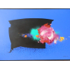  YUGO MABE , ACRÍLICO SOBRE TELA ,nas medidas de 100 X 140 ,MOLDURA FUNDO INFINITO