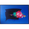 YUGO MABE , ACRÍLICO SOBRE TELA ,nas medidas de 100 X 140 ,MOLDURA FUNDO INFINITO