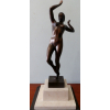 GALILEO EMENDABILI - DATADA 1927 , ASSINADA NA PEÇA , Altura Total 52 Cm , Base Granito